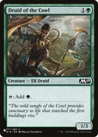 Druid of the Cowl - The List Reprints - Magic: The Gathering card