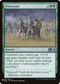 Overcome - The List Reprints - Magic: The Gathering card