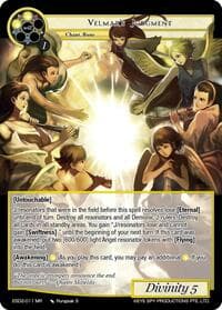 Velmar's Judgment - Evil Cluster Starter Deck 2: Matelda - Force of Will card