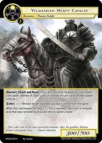 Velmardian Heavy Cavalry - Evil Cluster Starter Deck 2: Matelda - Force of Will card