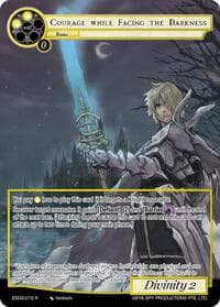 Courage while Facing the Darkness - Evil Cluster Starter Deck 2: Matelda - Force of Will card