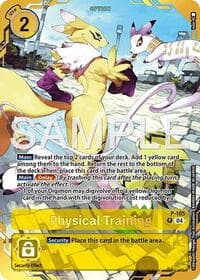Physical Training (Premium Card Collection -Digimon Training Set-) - Digimon Promotion Cards - Digimon Card Game card