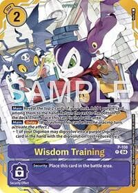 Wisdom Training (Premium Card Collection -Digimon Training Set-) - Digimon Promotion Cards - Digimon Card Game card