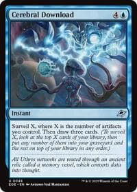 Cerebral Download - Edge of Eternities - Magic: The Gathering card