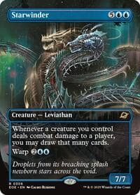 Starwinder (0306) (Borderless) - Edge of Eternities - Magic: The Gathering card