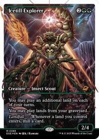 Icetill Explorer (Showcase) (Fracture Foil) - Edge of Eternities - Magic: The Gathering card