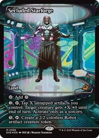 Secluded Starforge (Showcase) - Edge of Eternities - Magic: The Gathering card