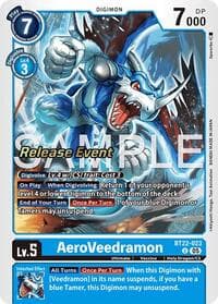 AeroVeedramon - Cyber Eden Release Event Cards - Digimon Card Game card