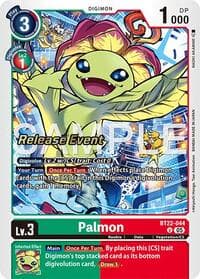 Palmon - Cyber Eden Release Event Cards - Digimon Card Game card