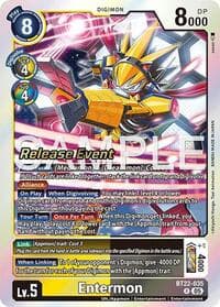 Entermon - Cyber Eden Release Event Cards - Digimon Card Game card