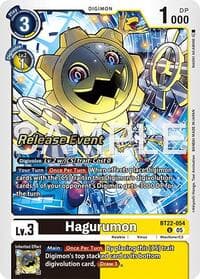 Hagurumon - Cyber Eden Release Event Cards - Digimon Card Game card