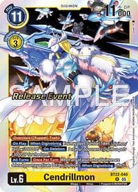 Cendrillmon - Cyber Eden Release Event Cards - Digimon Card Game card