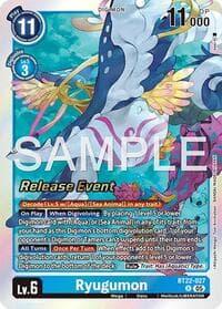 Ryugumon - Cyber Eden Release Event Cards - Digimon Card Game card