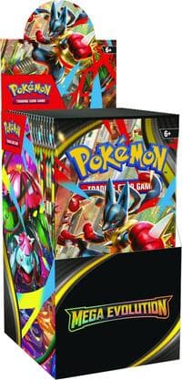 Mega Evolution Half Booster Box - ME01: Mega Evolution - Pokemon card
