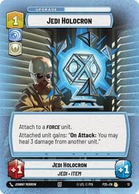 Jedi Holocron - Organized Play Promos - Star Wars: Unlimited card