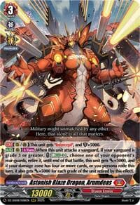 Astonish Blaze Dragon, Arumdeas - DZ-SS08: Festival Booster 2025 - Cardfight Vanguard card