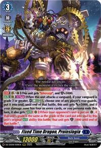 Fixed Time Dragon, Proieslogia - DZ-SS08: Festival Booster 2025 - Cardfight Vanguard card