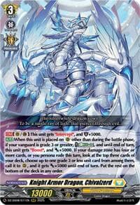 Knight Armor Dragon, Chivalzerd (RRR) - DZ-SS08: Festival Booster 2025 - Cardfight Vanguard card