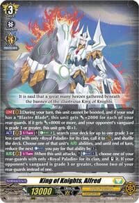 King of Knights, Alfred (RRR) - DZ-SS08: Festival Booster 2025 - Cardfight Vanguard card