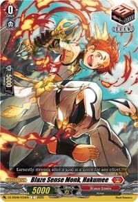 Blaze Sense Monk, Hakumee - DZ-SS08: Festival Booster 2025 - Cardfight Vanguard card