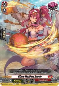 Blaze Maiden, Arush - DZ-SS08: Festival Booster 2025 - Cardfight Vanguard card
