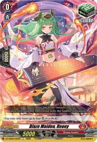 Blaze Maiden, Reony - DZ-SS08: Festival Booster 2025 - Cardfight Vanguard card