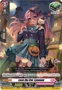 Love thy Cat, Lysanne - DZ-SS08: Festival Booster 2025 - Cardfight Vanguard card
