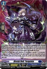 Direful Doll, Tarquinia - DZ-SS08: Festival Booster 2025 - Cardfight Vanguard card