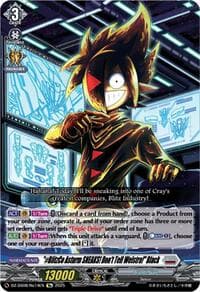 "#BlitzCo Asturm SNEAKS! Don't Tell Welstra!" Black - DZ-SS08: Festival Booster 2025 - Cardfight Vanguard card