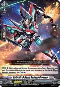 Galactic B-Hero, Bedash Bersten - DZ-SS08: Festival Booster 2025 - Cardfight Vanguard card