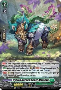 Sylvan Horned Beast, Maleeva - DZ-SS08: Festival Booster 2025 - Cardfight Vanguard card