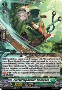 Everspring Hunter, Emerence - DZ-SS08: Festival Booster 2025 - Cardfight Vanguard card