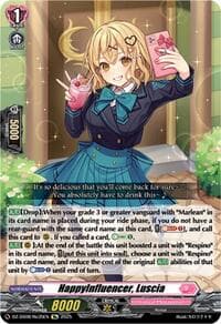 HappyInfluencer, Luscia - DZ-SS08: Festival Booster 2025 - Cardfight Vanguard card