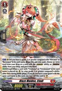 Blaze Maiden, Cindi (Re+) - DZ-SS08: Festival Booster 2025 - Cardfight Vanguard card