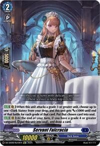 Servant Falcracia (Re+) - DZ-SS08: Festival Booster 2025 - Cardfight Vanguard card