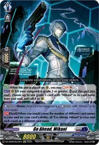 Go Ahead, Mikani (Re+) - DZ-SS08: Festival Booster 2025 - Cardfight Vanguard card