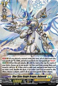 Blue Skies Knight Dragon, Halmveld (Re+) - DZ-SS08: Festival Booster 2025 - Cardfight Vanguard card