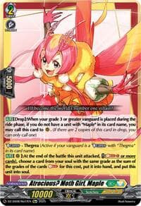 Atrocious? Moth Girl, Maple (Re+) - DZ-SS08: Festival Booster 2025 - Cardfight Vanguard card