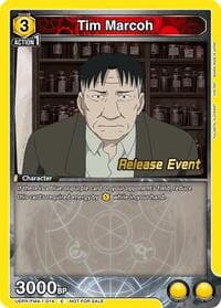 Tim Marcoh - UE09BT: FULLMETAL ALCHEMIST Release Event Cards - Union Arena card