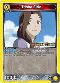 Trisha Elric - UE09BT: FULLMETAL ALCHEMIST Release Event Cards - Union Arena card