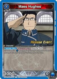 Maes Hughes (045) - UE09BT: FULLMETAL ALCHEMIST Release Event Cards - Union Arena card