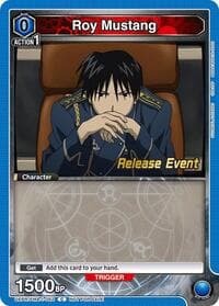 Roy Mustang (052) - UE09BT: FULLMETAL ALCHEMIST Release Event Cards - Union Arena card