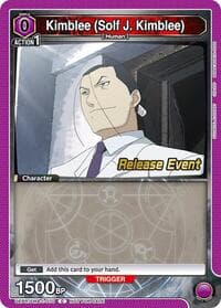 Kimblee (Solf J. Kimblee) (070) - UE09BT: FULLMETAL ALCHEMIST Release Event Cards - Union Arena card