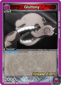 Gluttony (080) - UE09BT: FULLMETAL ALCHEMIST Release Event Cards - Union Arena card