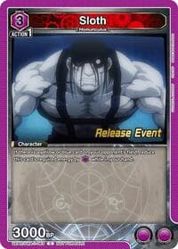 Sloth - UE09BT: FULLMETAL ALCHEMIST Release Event Cards - Union Arena card