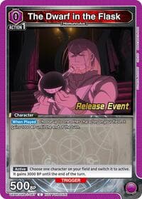 The Dwarf in the Flask - UE09BT: FULLMETAL ALCHEMIST Release Event Cards - Union Arena card