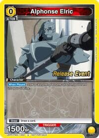 Alphonse Elric (002) - UE09BT: FULLMETAL ALCHEMIST Release Event Cards - Union Arena card