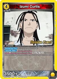 Izumi Curtis (005) - UE09BT: FULLMETAL ALCHEMIST Release Event Cards - Union Arena card