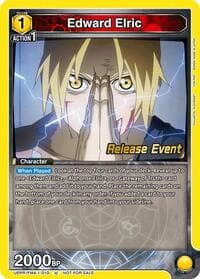 Edward Elric (010) - UE09BT: FULLMETAL ALCHEMIST Release Event Cards - Union Arena card