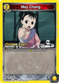 May Chang (020) - UE09BT: FULLMETAL ALCHEMIST Release Event Cards - Union Arena card